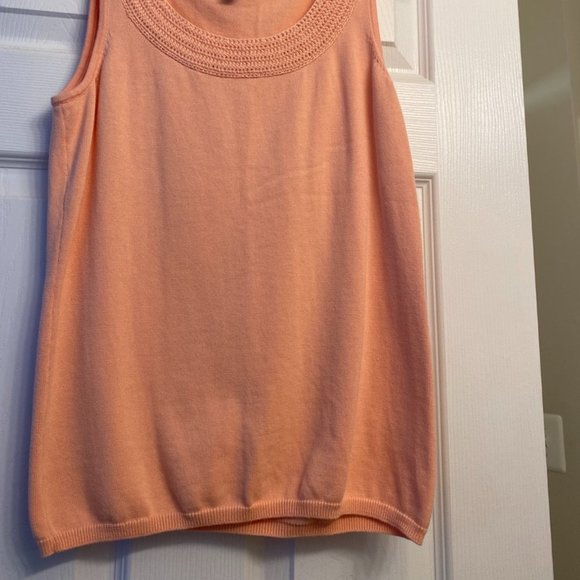 Light Coral Talbots Tank - Picture 2 of 7